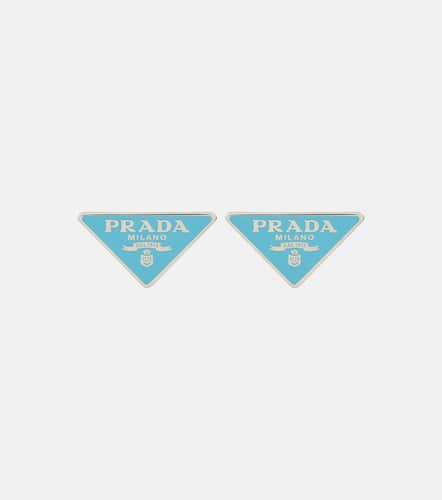 Boucles d’oreilles Symbole en argent sterling - Prada - Modalova