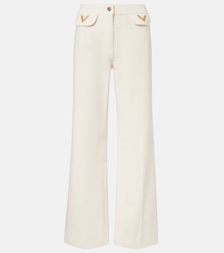 Jean ample VGold à taille mi-haute - Valentino - Modalova