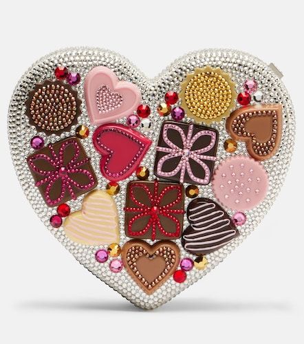 Pochette Heart Small à cristaux - Judith Leiber Couture - Modalova