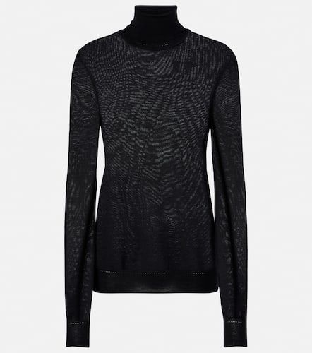 Pull en laine à col roulé - Saint Laurent - Modalova