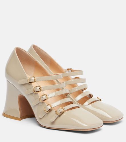 Chloé Escarpins Mary Jane Janis 80 en cuir verni - Chloe - Modalova
