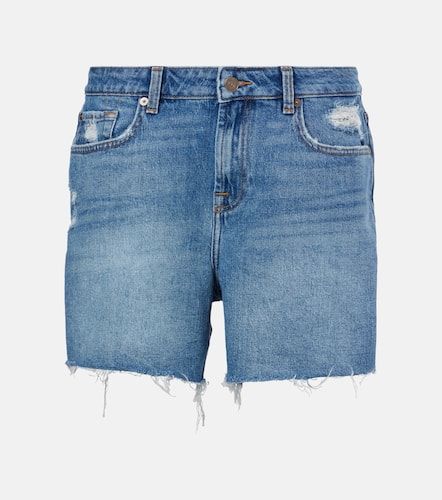 Short en jean  taille mi-haute - 7 For All Mankind - Modalova
