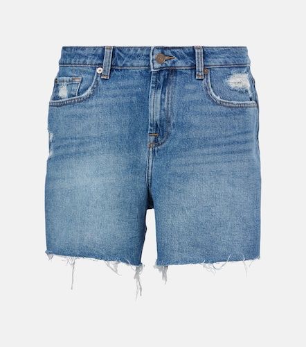 Short en jean à taille mi-haute - 7 For All Mankind - Modalova