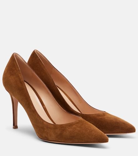 Escarpins Gianvito en daim - Gianvito Rossi - Modalova