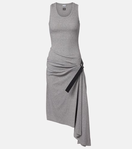 Loewe Robe midi en coton mélangé - Loewe - Modalova