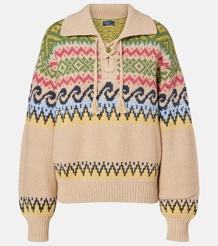 Pull en coton, laine et alpaga mélangés - Polo Ralph Lauren - Modalova