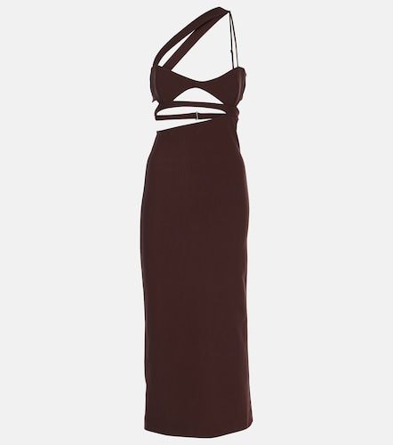Robe asymétrique en soie - Nensi Dojaka - Modalova