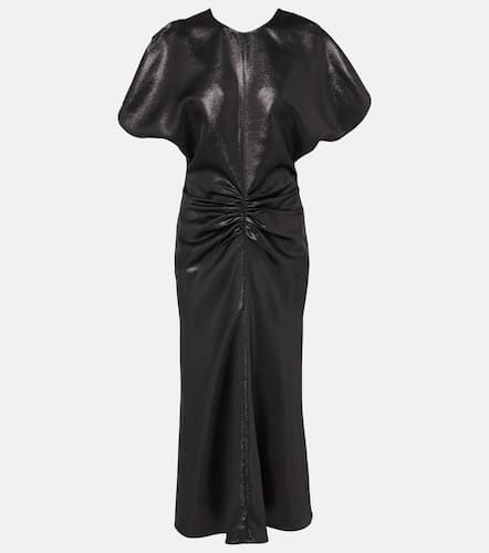 Victoria Beckham Robe midi en lamé - Victoria Beckham - Modalova