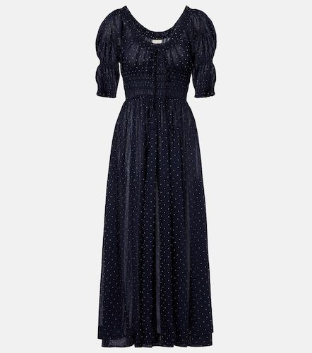 Dôen Robe midi Ischia en coton à pois - Doen - Modalova