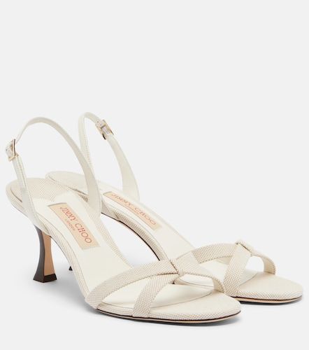 Sandales slingbacks Elsy en toile - Jimmy Choo - Modalova