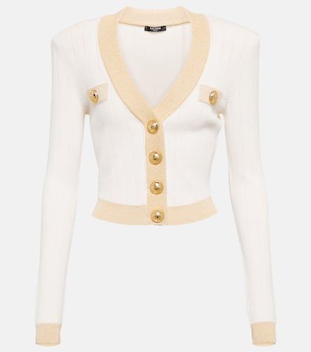Balmain Cardigan métallisé - Balmain - Modalova