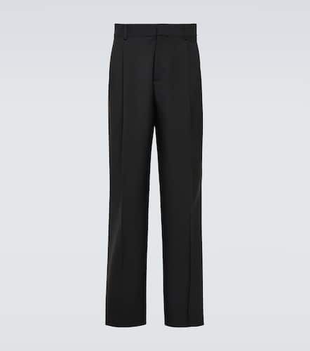 Versace Pantalon droit en laine - Versace - Modalova