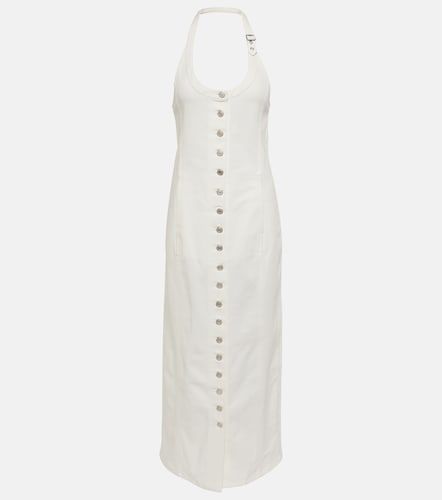 Courrèges Robe midi Multiflex en denim - Courreges - Modalova