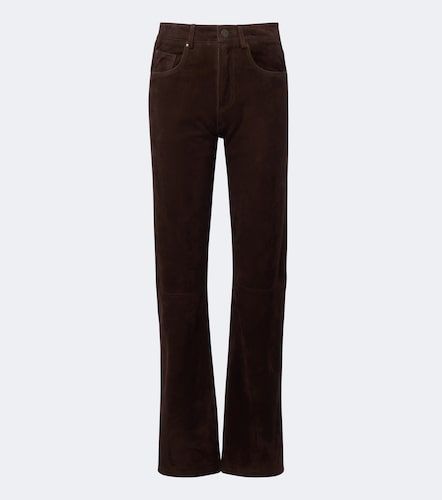 Arma Pantalon droit en daim - Arma - Modalova