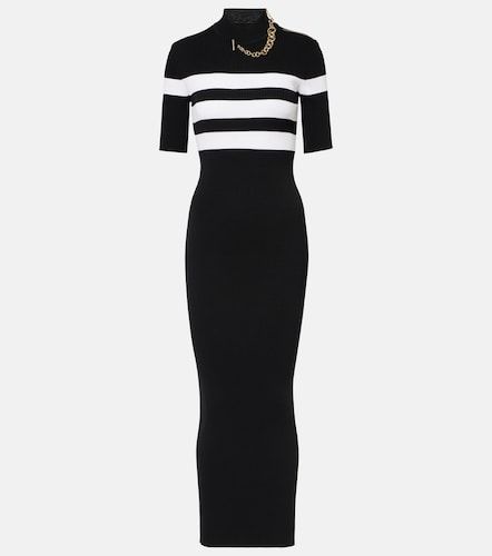 Robe longue rayée - Jean Paul Gaultier - Modalova