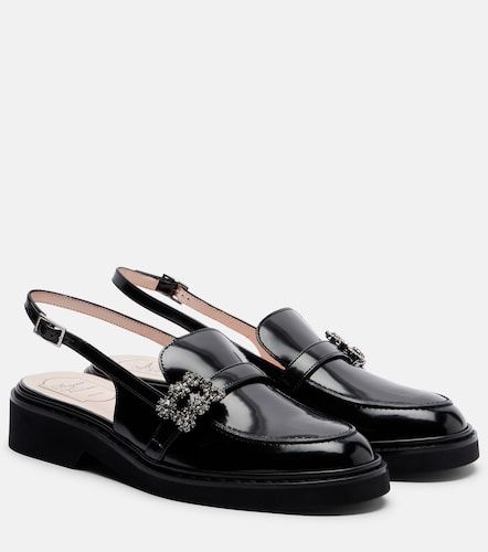 Mocassins slingback Viv' Rangers en cuir - Roger Vivier - Modalova