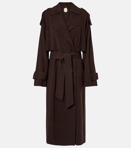 Trench-coat en laine et cachemire - Jardin des Orangers - Modalova
