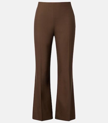 Pantalon évasé Walter en laine vierge - Khaite - Modalova