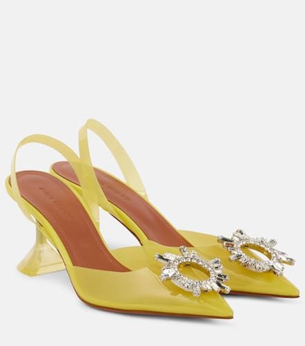 Escarpins Begum Glass 70 en PVC - Amina Muaddi - Modalova