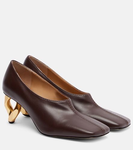 Escarpins Chain 75 en cuir - JW Anderson - Modalova