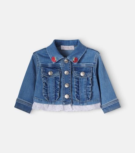 Bébé – x Disney® – Veste en jean brodée - Monnalisa - Modalova
