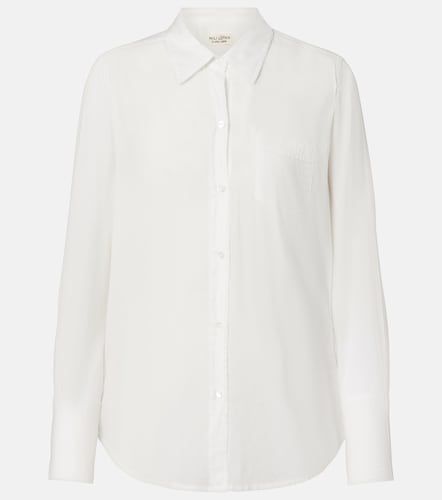 Chemise semi-transparente en coton - Nili Lotan - Modalova