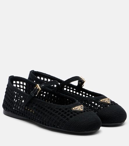Ballerines Mary Jane en crochet - Prada - Modalova