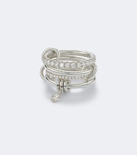 Bague Inara Heart en argent sterling et diamants - Spinelli Kilcollin - Modalova