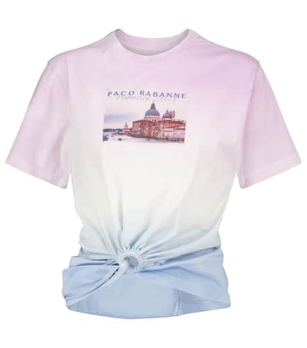 T-shirt imprimé en coton - Paco Rabanne - Modalova