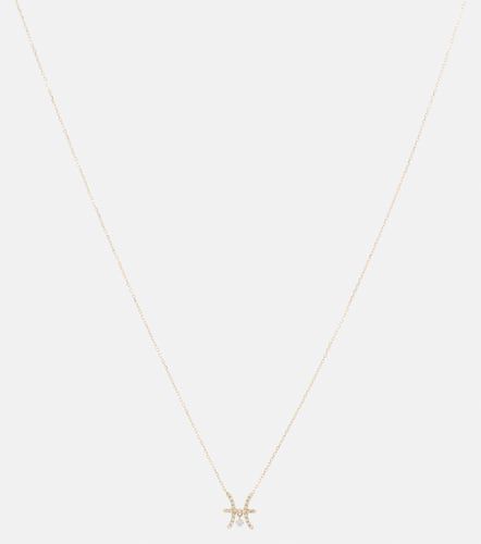 Persée Collier Pisces en or 18 ct et diamants - Persee - Modalova