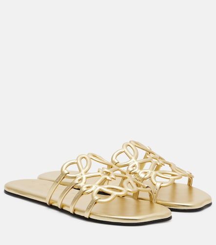 Mules Paula's Ibiza Petal Anagram en cuir - Loewe - Modalova