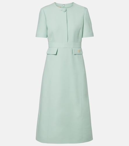 Robe midi VGold en Crêpe Couture - Valentino - Modalova
