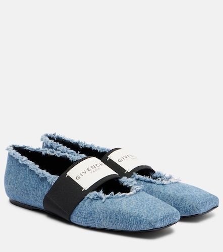 Ballerines Sliced Square en jean - Givenchy - Modalova