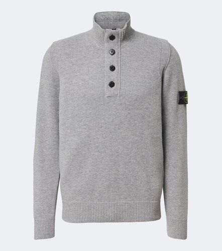 Pull Compass en laine mélangée - Stone Island - Modalova