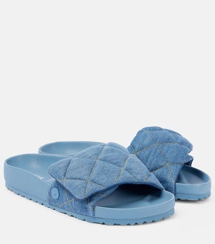 Mules Sylt en denim matelassé - Birkenstock 1774 - Modalova