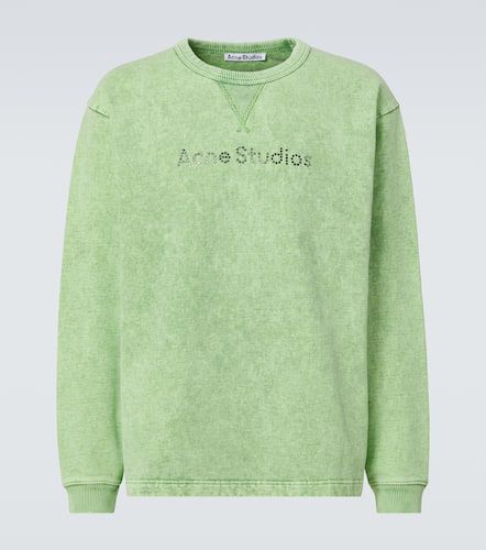 Sweat-shirt en coton à logo - Acne Studios - Modalova