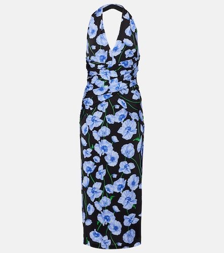 Robe midi à fleurs - Carolina Herrera - Modalova