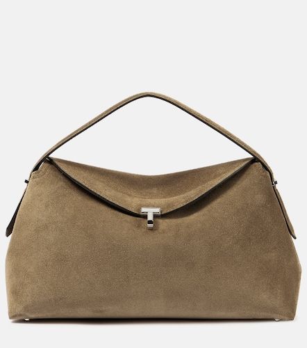 Toteme Sac T-Lock en daim - Toteme - Modalova
