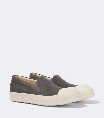 Rick Owens Baskets slip-on en denim - Rick Owens - Modalova