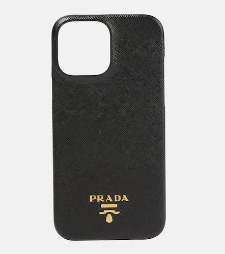 Coque pour iPhone 13 Pro en cuir - Prada - Modalova