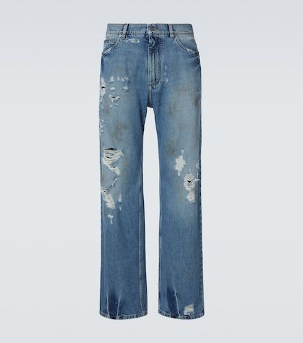 Dolce&Gabbana Jean wide distressed - Dolce&Gabbana - Modalova