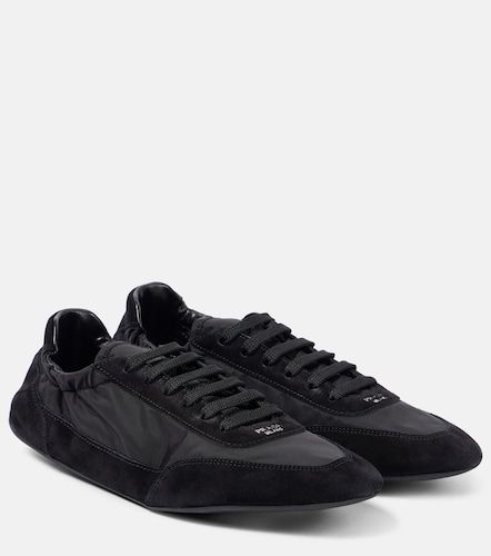 Baskets Collapse en Re-Nylon et daim - Prada - Modalova