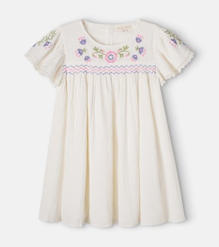 Robe Ana brodée en coton - Louise Misha - Modalova