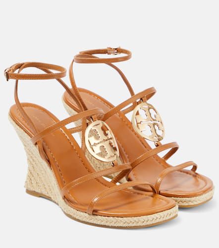 Sandales compensées Capri Miller en cuir - Tory Burch - Modalova