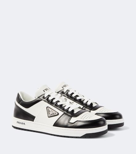 Prada Baskets Downtown en cuir - Prada - Modalova