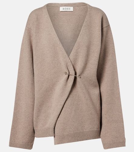 Róhe Cardigan cache-cœur en laine et cachemire - Rohe - Modalova