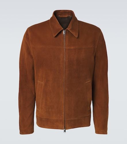 Brioni Veste blouson en daim - Brioni - Modalova
