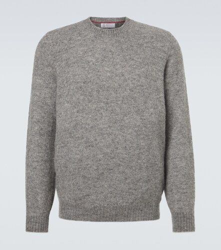 Pull en alpaga, cachemire et laine mélangés - Brunello Cucinelli - Modalova