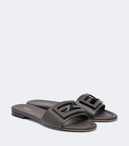 Fendi Mules en cuir - Fendi - Modalova