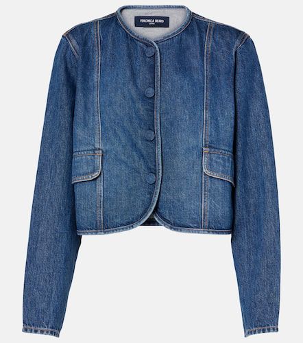 Veste Cordell raccourcie en jean - Veronica Beard - Modalova